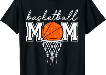 Basketball Hoop Net Game Day T-Shirt