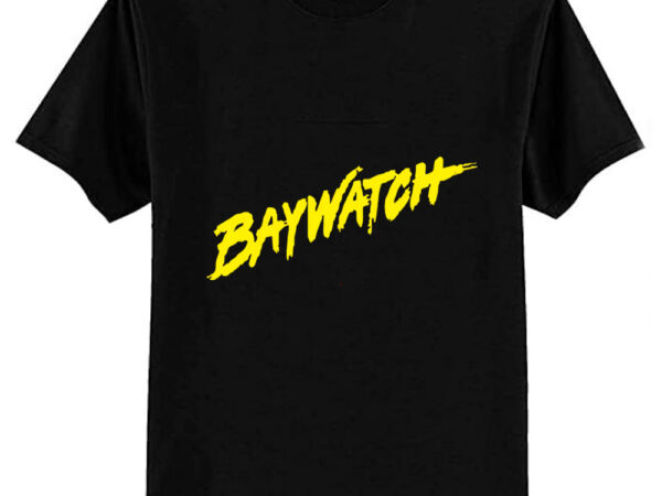 Baywatch (yellow) t-shirt