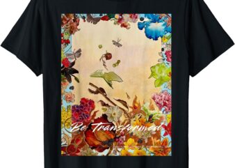 Be Transformed Spiritual Fruit design w_ Romans 12_2 on back T-Shirt