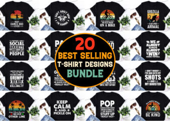 Best Selling T-Shirt Design Bundle