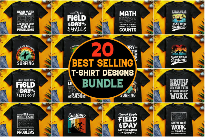 Best Selling T-Shirt Design Bundle