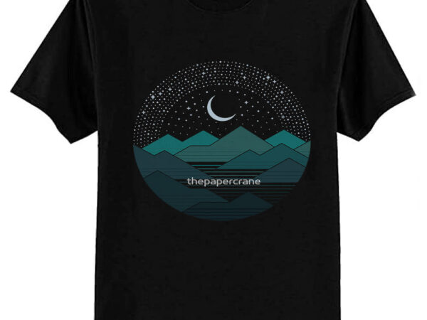 Between the mountains and the stars classic t-shirt