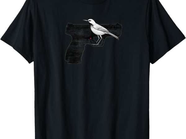 Bird & handgun t-shirt