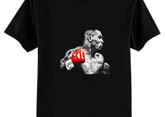 Boxings Mikes Thes Tysons Punchs Outs T-Shirt-2