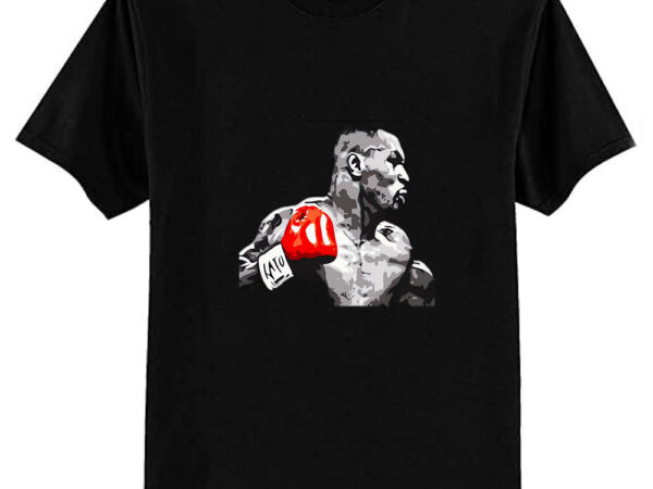 Boxings mikes thes tysons punchs outs t-shirt-2