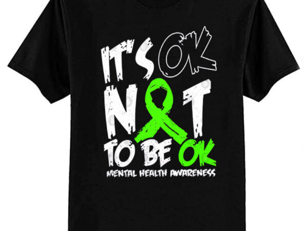 Break the silence mental health awareness it ok not to be ok t-shirt-2