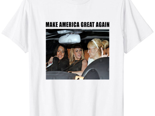 Britney paris lindsay make america great again t-shirt