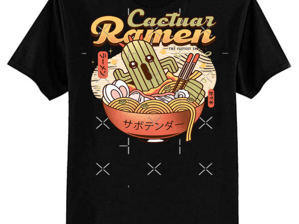 Cactuar ramen vintage classic t-shirt