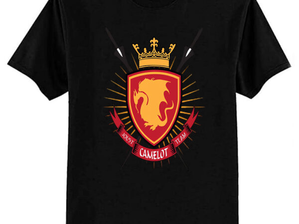 Camelot jousting team t-shirt