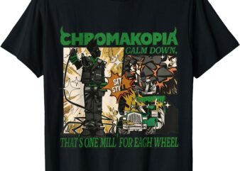 Cartoon Green Chroma T-Shirt