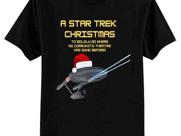 Cast shirt a star trek christmas t-shirt