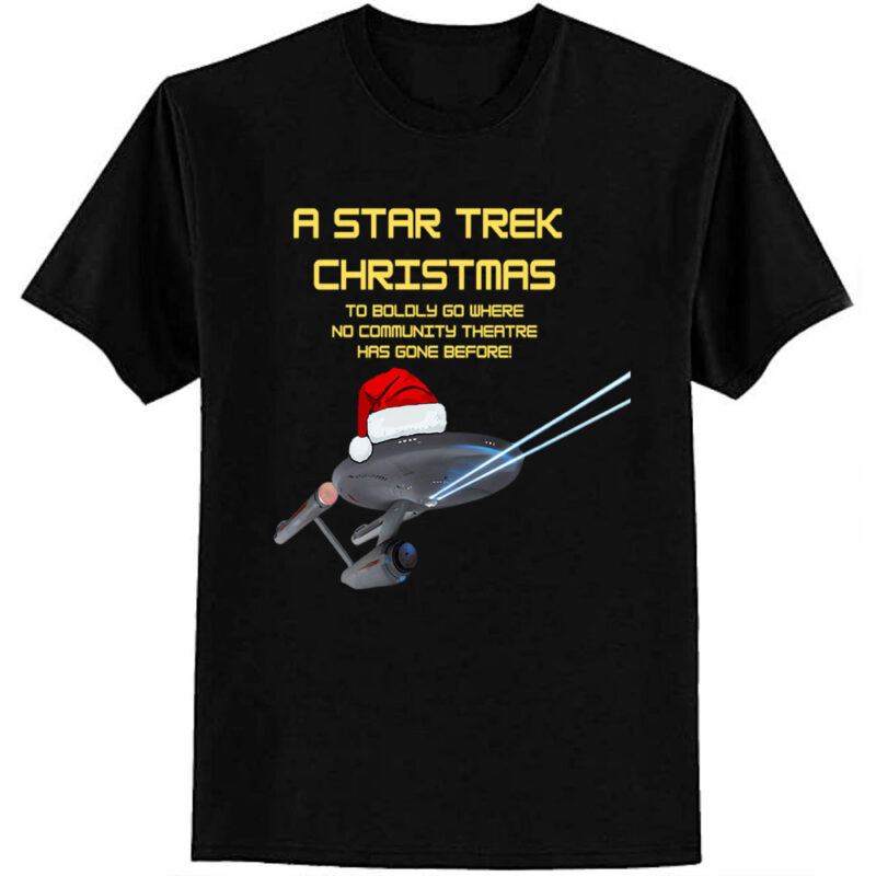 Cast Shirt A Star Trek Christmas T-Shirt