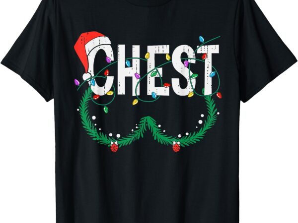 Chest nuts christmas shirt funny matching couple chestnuts t-shirt