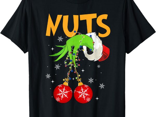 Chest nuts matching chestnuts christmas snow couples men t-shirt