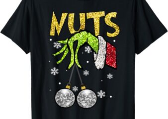 Chest Nuts Matching Chestnuts Funny Christmas Couples Men T-Shirt