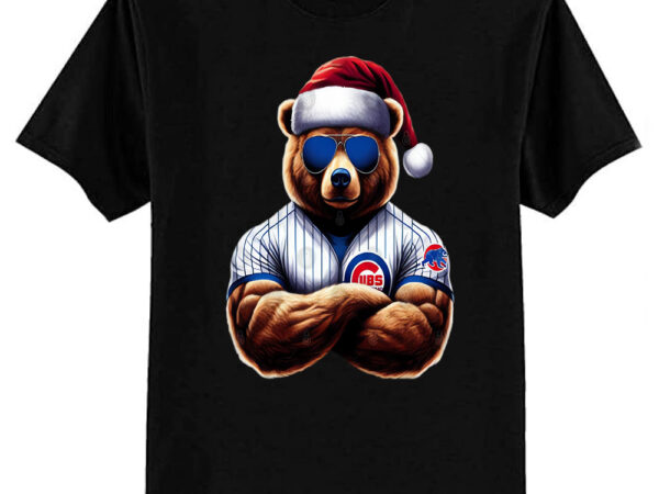 Chicago cubs christmas t-shirt