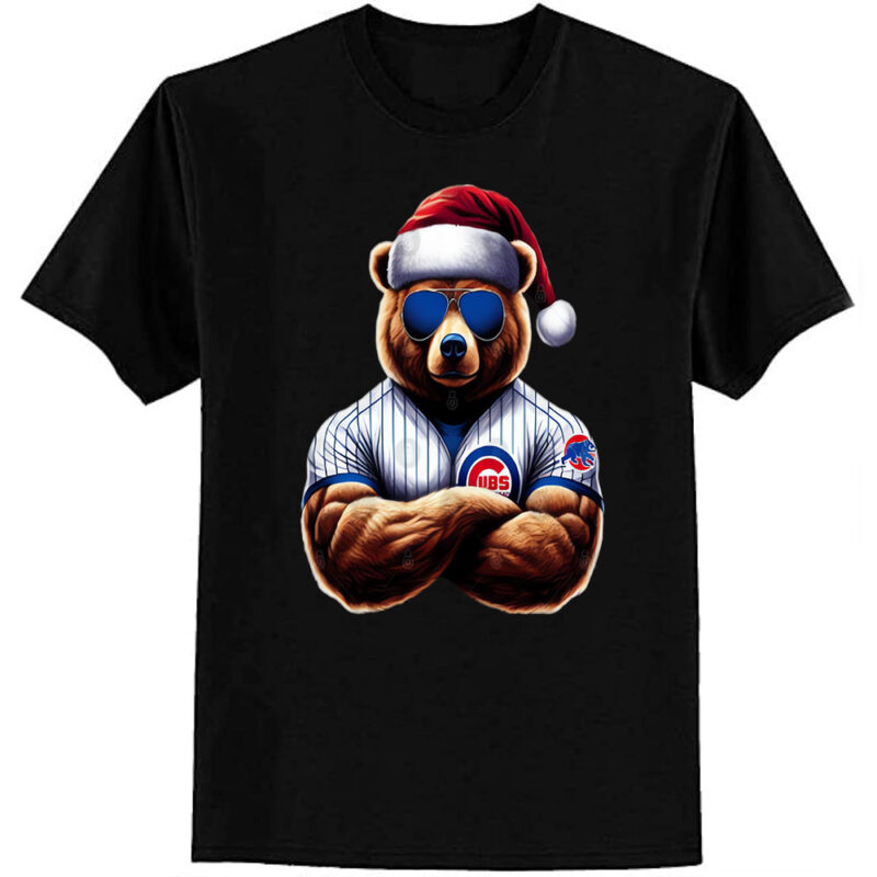 Chicago Cubs Christmas T-Shirt