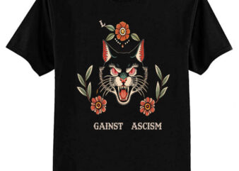 Childless Cat Ladies Against Fascism, Feminist for Kamala Harris President 2024 Democrat T-Shirt