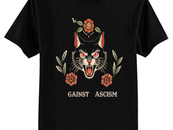 Childless cat ladies against fascism, feminist for kamala harris president 2024 democrat t-shirt