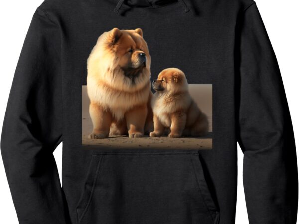 Chow chow dog – chow chow pullover hoodie t shirt vector file