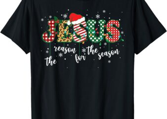 Christian Jesus The Reason Xmas Holiday Season Christmas T-Shirt