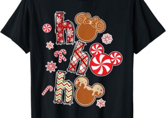 Christmas Gingerbread Candy Ho Ho Ho Funny Xmas Men Women T-Shirt