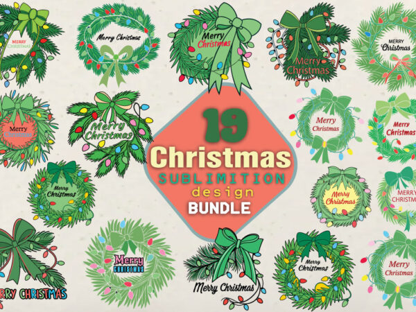 Merry christmas t-shirt bundle merry christmas svg bundle