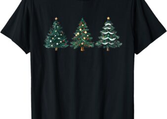 Christmas Tree Xmas Graphic T-Shirt