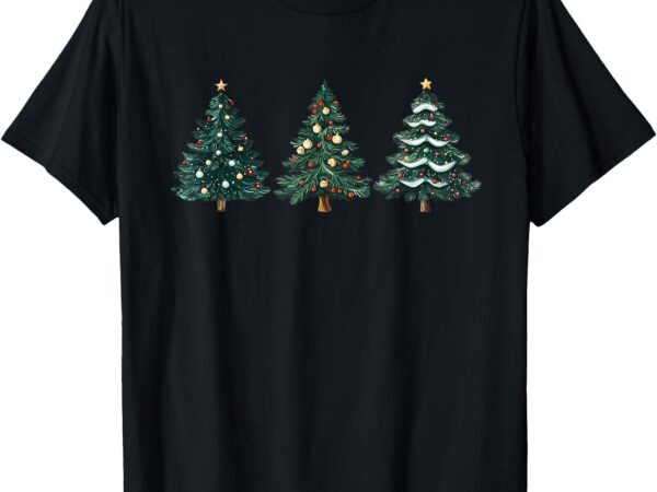 Christmas tree xmas graphic t-shirt