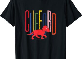 Clifford The Big Red Dog _ Classic Vintage Merch Official T-Shirt