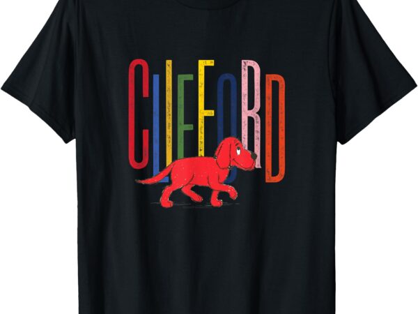 Clifford the big red dog _ classic vintage merch official t-shirt