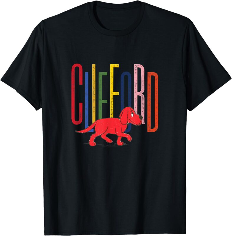 Clifford The Big Red Dog _ Classic Vintage Merch Official T-Shirt