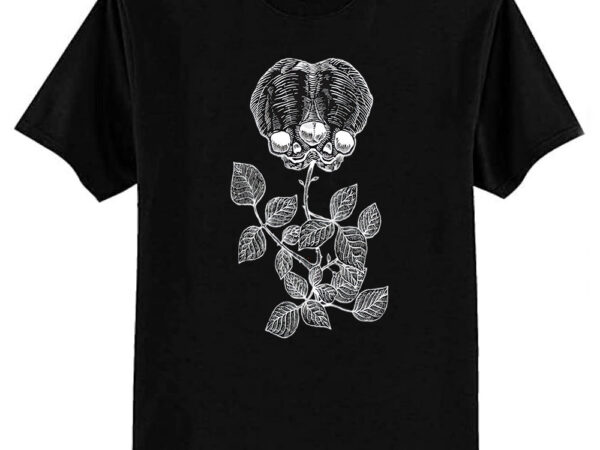 Conjoined rose twins t-shirt