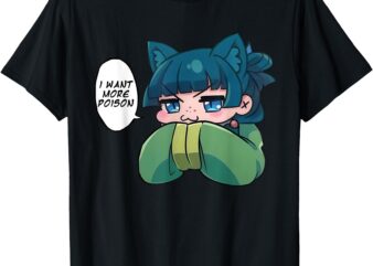 Cute Anime Cat Girl Funny Apothecary Anime Diaries Mao Mao T-Shirt