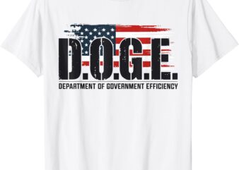 D.O.G.E DOGE Department Of Government Efficiency T-Shirt