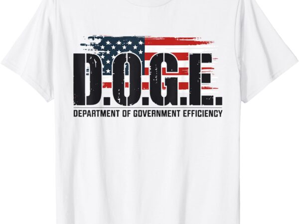 D.o.g.e doge department of government efficiency t-shirt