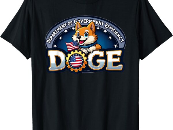 Doge department of government efficiency t-shirt