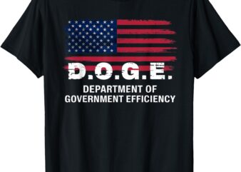 DOGE Department of Government Efficiency D.O.G.E. Government T-Shirt