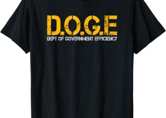 DOGE Department of Government Efficiency T-Shirt