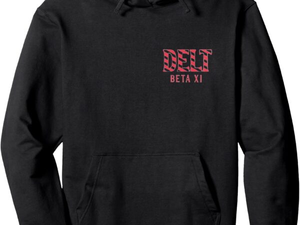 Delt the house pullover hoodie t shirt vector illustration