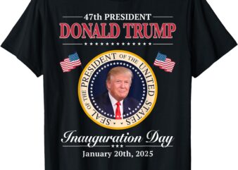 Donald Trump 47th President Inauguration 2025 Supporters T-Shirt