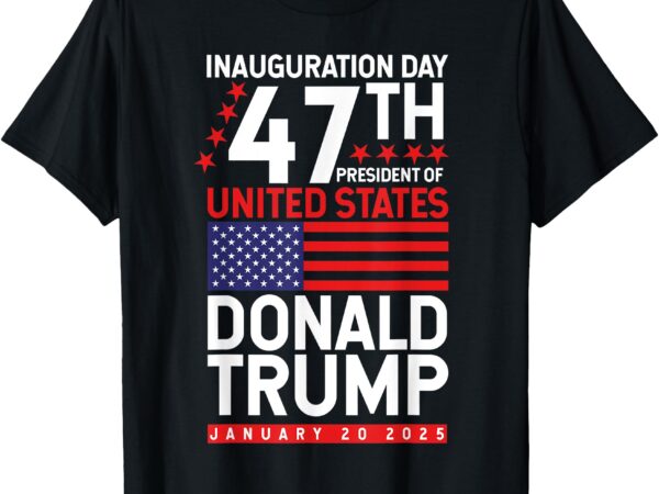 Donald trump won 2024 election inauguration men women kids t-shirt