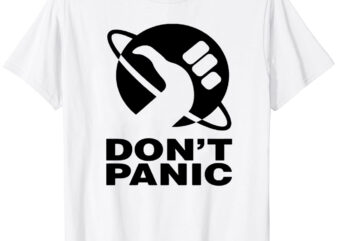 Don’t Panic – Hitchhikers Guide Essential T-Shirt