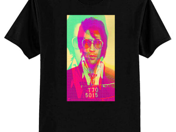 Elvis mugshot t-shirt