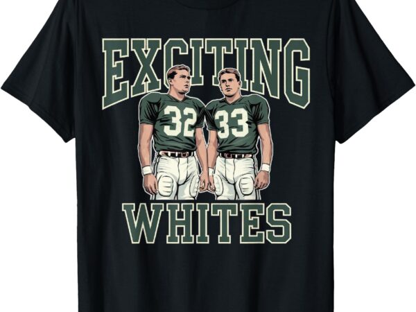 Exciting whites t-shirt