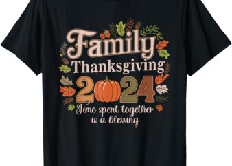 Family Thanksgiving 2024 Thanksgiving Crew Matching Group T-Shirt