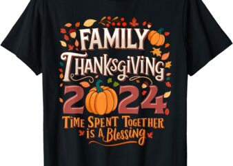 Family Thanksgiving 2024 Thanksgiving Crew Matching Group T-Shirt