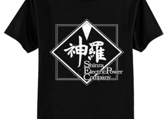 Final Fantasy® VII Remake – Shinra Electric Power Company (Logo) [White] Classic T-Shirt