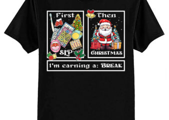 First SLP Then Christmas Speech Therapist Christmas Shirt ltsp