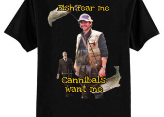 Fish fear me Cannibals want me Will Graham Classic T-Shirt